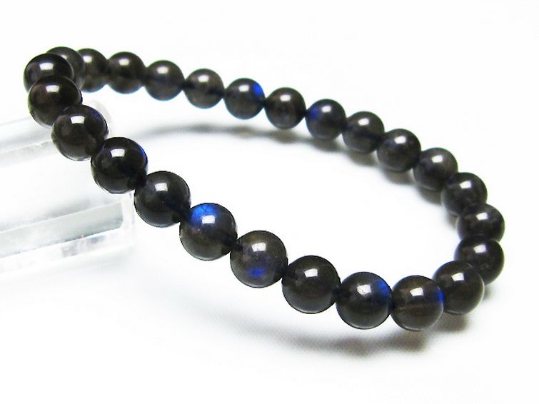 ラブラドライト ブレスレット 7mm [t234-3344] 1枚目