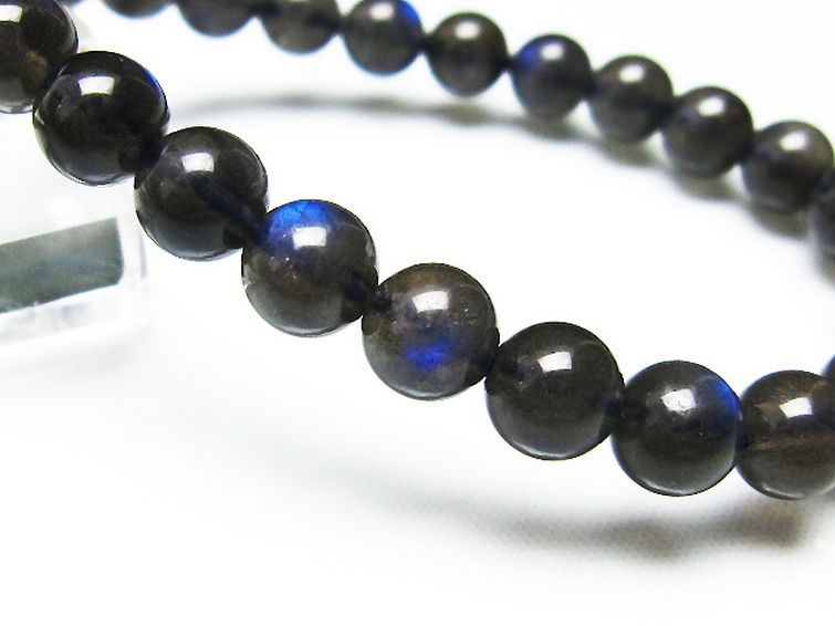 ラブラドライト ブレスレット 7mm [t234-3344] 3枚目
