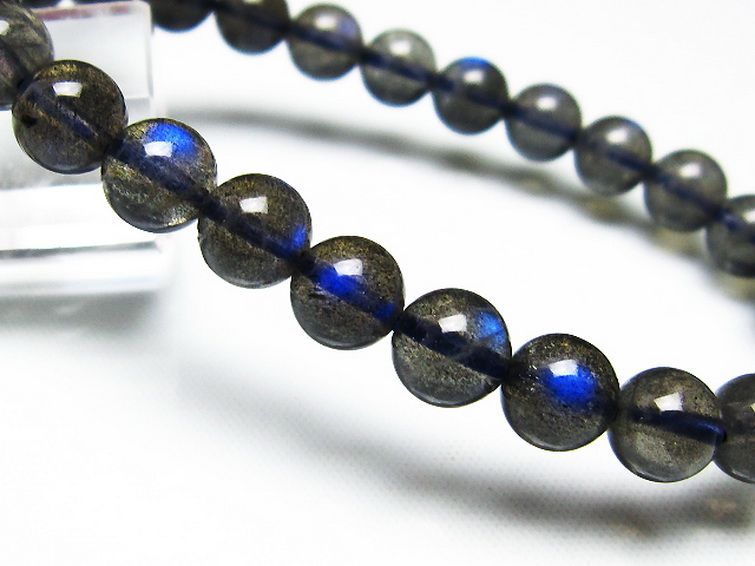 ラブラドライト ブレスレット 7mm [t234-3350] 3枚目