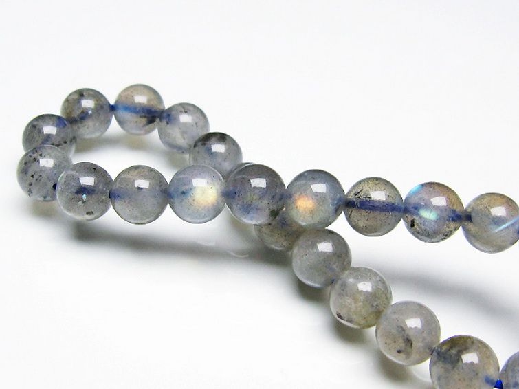 ラブラドライト ブレスレット 8mm [t234-3466] 2枚目