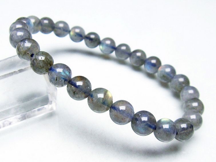 ラブラドライト ブレスレット 7mm [T234-3656] 2枚目