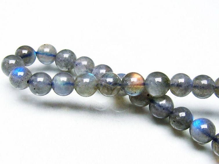 ラブラドライト ブレスレット 7mm [t234-3684] 1枚目