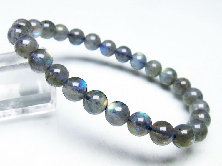 ラブラドライト ブレスレット 7mm [t234-3684] 2枚目