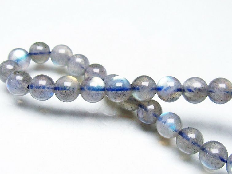 ラブラドライト ブレスレット 7mm [t234-3689] 1枚目