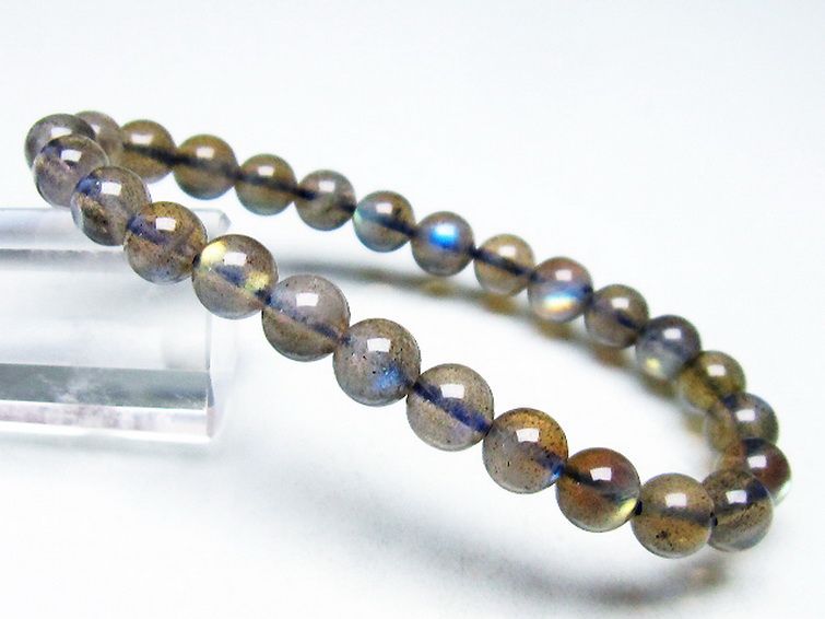ラブラドライト ブレスレット 7mm [t234-3692]