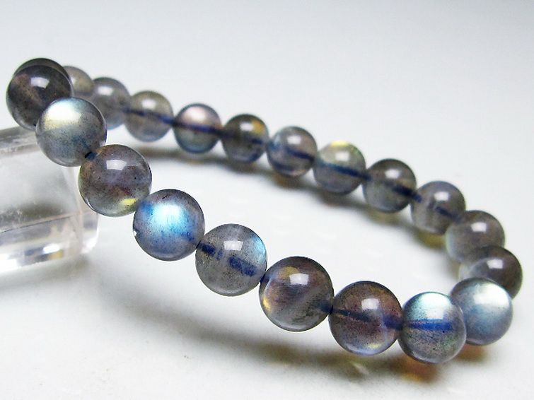 ラブラドライト ブレスレット 9mm [T234-3899] 2枚目