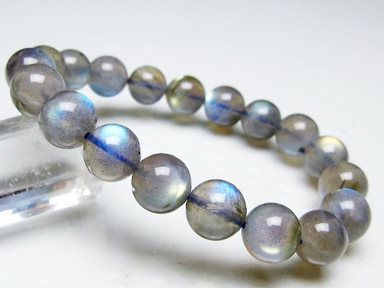 ラブラドライト ブレスレット 10mm [T234-3907] 2枚目