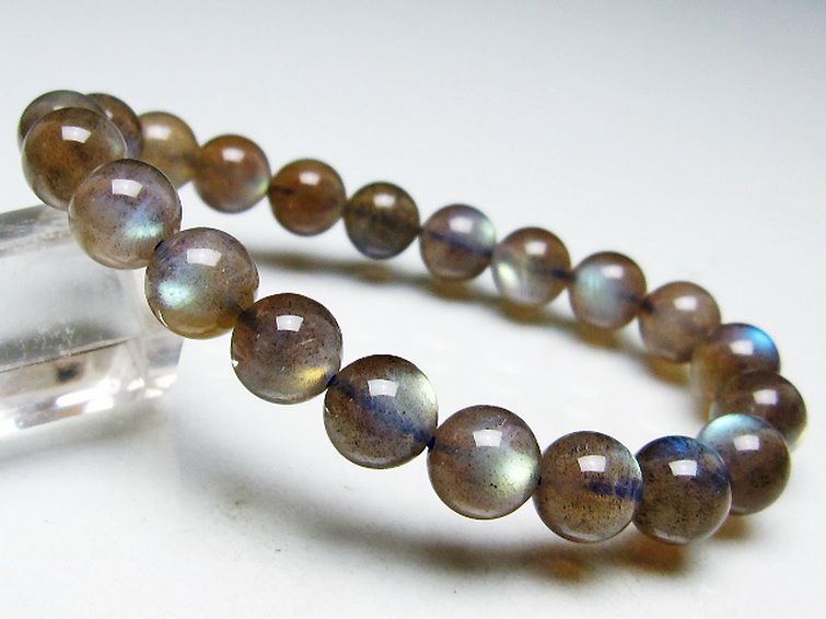 ラブラドライト ブレスレット 9mm [t234-3943]