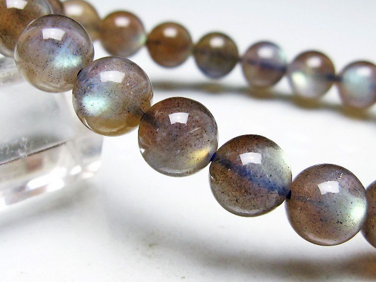 ラブラドライト ブレスレット 9mm [T234-3943] 3枚目