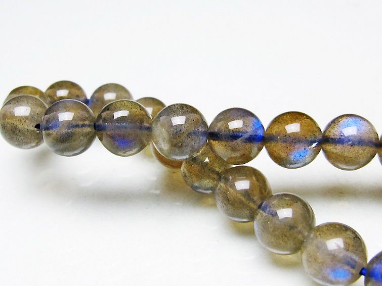 ラブラドライト ブレスレット 9mm [T234-3949] 1枚目