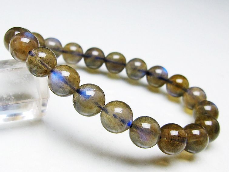ラブラドライト ブレスレット 9mm [T234-3949] 2枚目