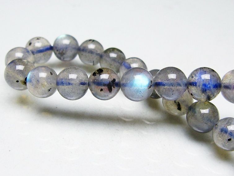 ラブラドライト ブレスレット 7mm [T234-4087] 1枚目