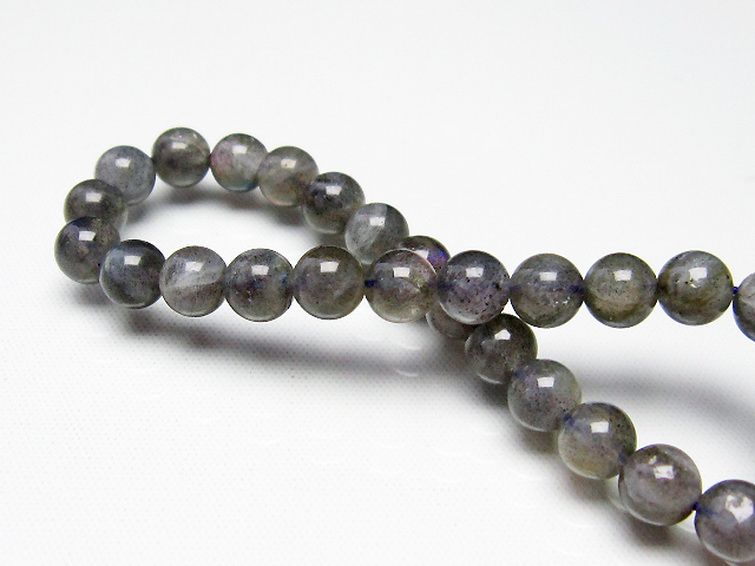 ピンクラブラドライト ブレスレット 7mm [t235-1646] 2枚目