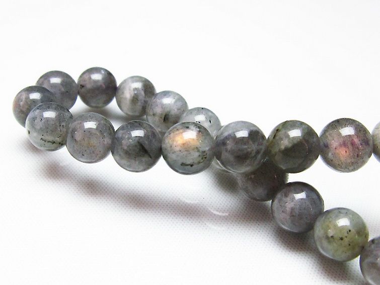 ピンクラブラドライト ブレスレット 8mm [t235-1971] 2枚目