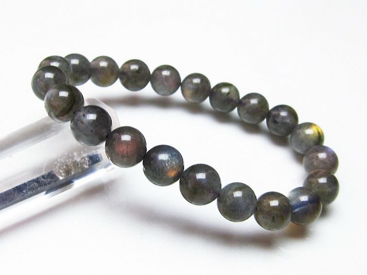 ピンクラブラドライト ブレスレット 10mm [t235-2080] 1枚目