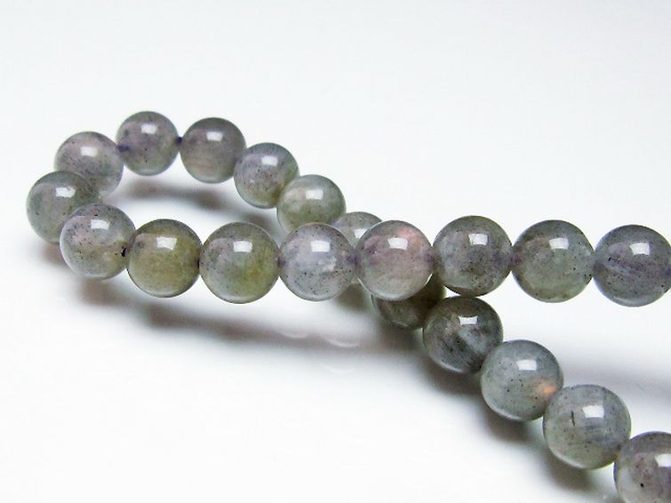 ピンクラブラドライト ブレスレット 7mm [t235-2225] 2枚目