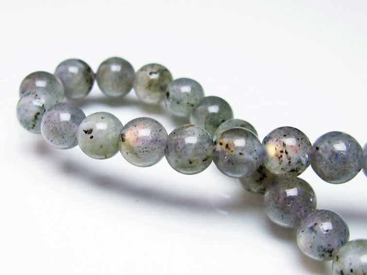 ピンクラブラドライト ブレスレット 7mm [t235-2226] 2枚目