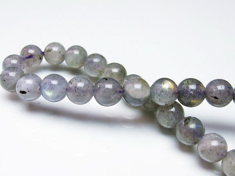 ピンクラブラドライト ブレスレット 7mm [t235-2227] 2枚目