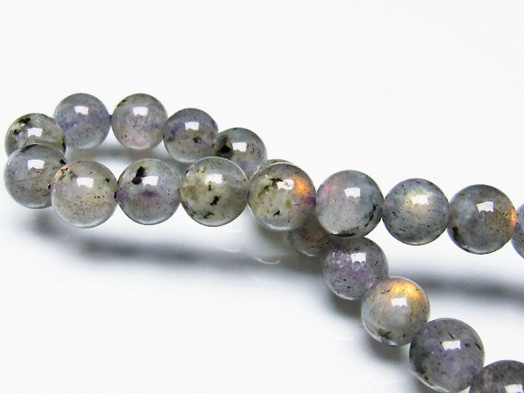 ピンクラブラドライト ブレスレット 8mm [t235-2427] 1枚目