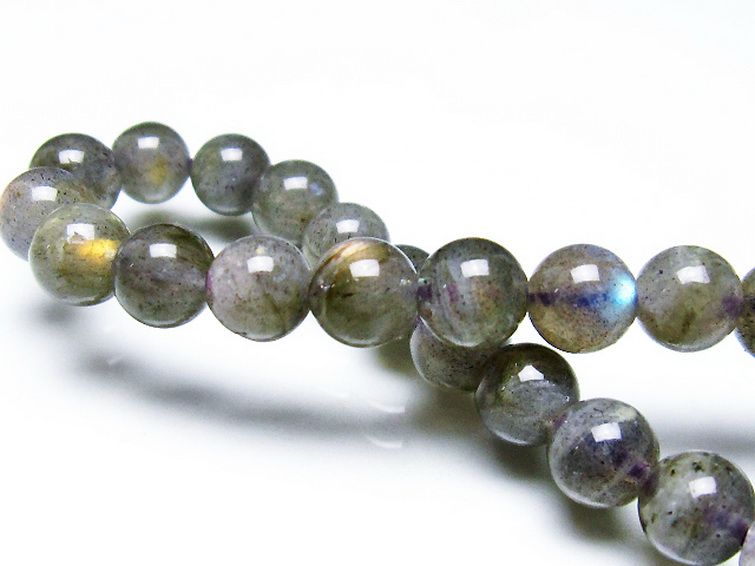 ピンクラブラドライト ブレスレット 7mm [t235-2732] 1枚目