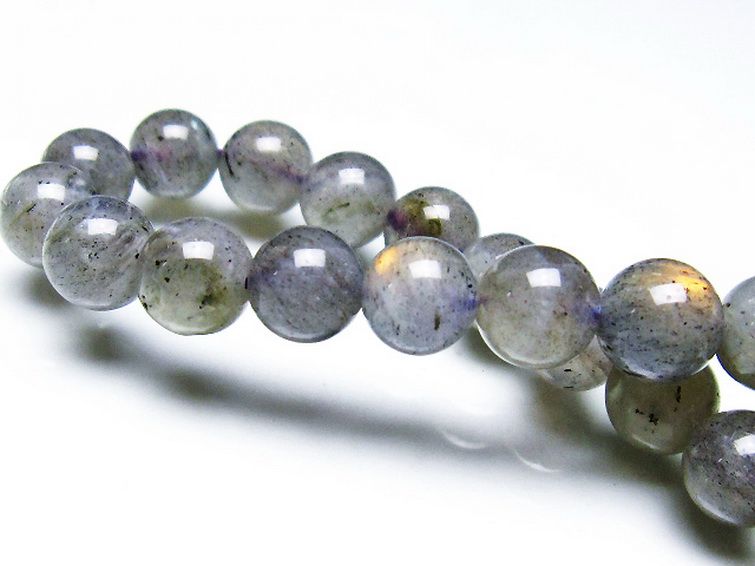 ピンクラブラドライト ブレスレット 8mm [t235-2741] 1枚目