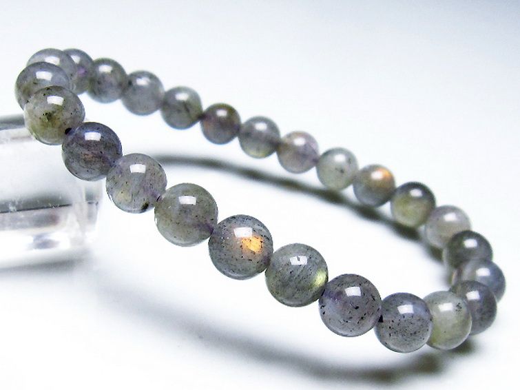 ピンクラブラドライト ブレスレット 8mm [t235-2741] 2枚目