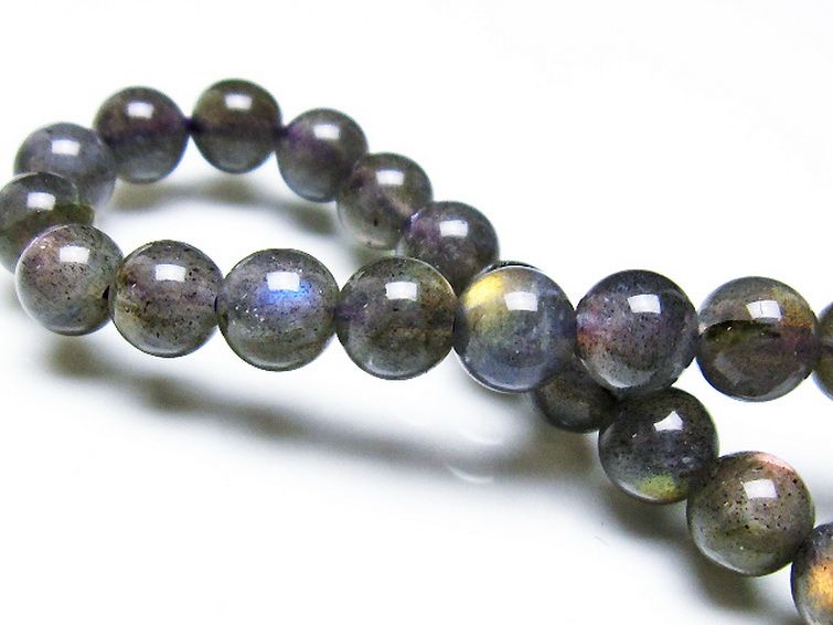 ピンクラブラドライト ブレスレット 7mm [t235-2784] 1枚目