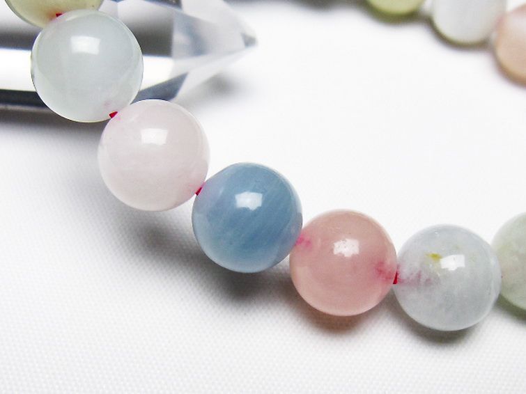 MIXベリル ブレスレット 緑柱石 11mm [T237-4559] 3枚目