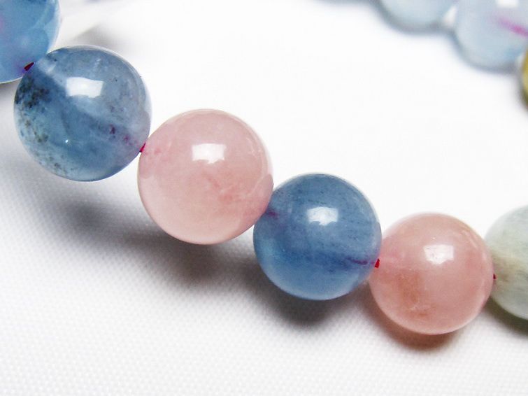 MIXベリル ブレスレット 緑柱石 11mm [t237-4614] 3枚目