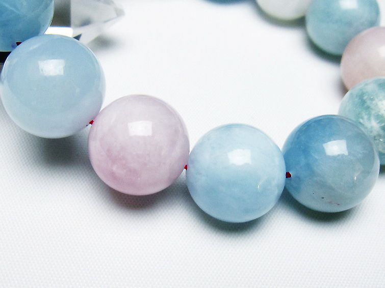 MIXベリル ブレスレット 緑柱石 16mm [t237-4650] 3枚目