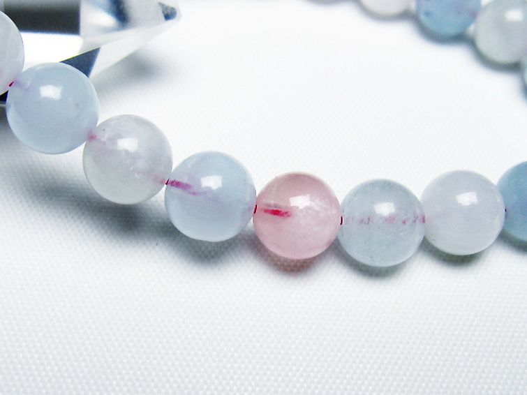 MIXベリル ブレスレット 緑柱石 8mm [t237-4740] 3枚目