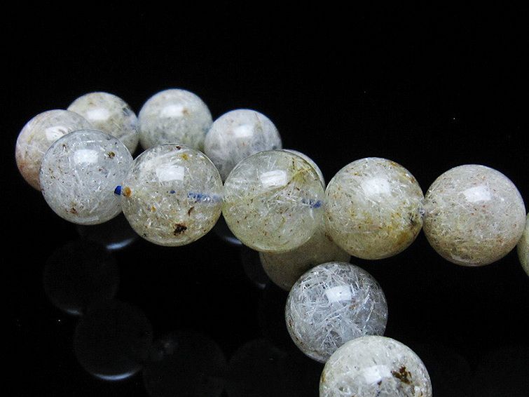 ホワイトガーデンファントムクォーツ ブレスレット 11mm [T239-2837] 2枚目