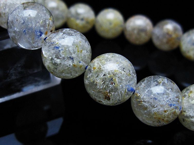 ホワイトガーデンファントムクォーツ ブレスレット 12mm [t239-3065] 3枚目