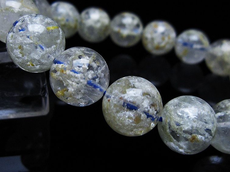 ホワイトガーデンファントムクォーツ ブレスレット 12mm [T239-3099] 3枚目