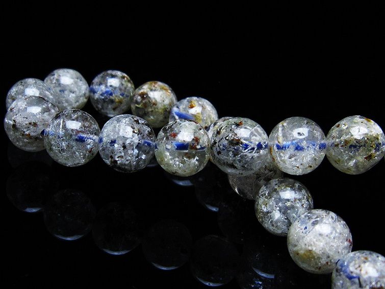 ホワイトガーデンファントムクォーツ ブレスレット 9mm [t239-3155] 2枚目