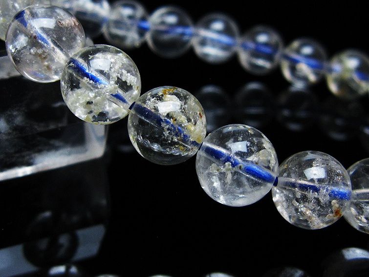 ホワイトガーデンファントムクォーツ ブレスレット 9mm [t239-3176] 3枚目