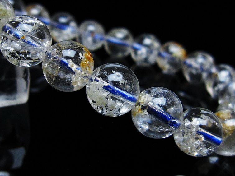 ホワイトガーデンファントムクォーツ ブレスレット 9mm [t239-3179] 3枚目