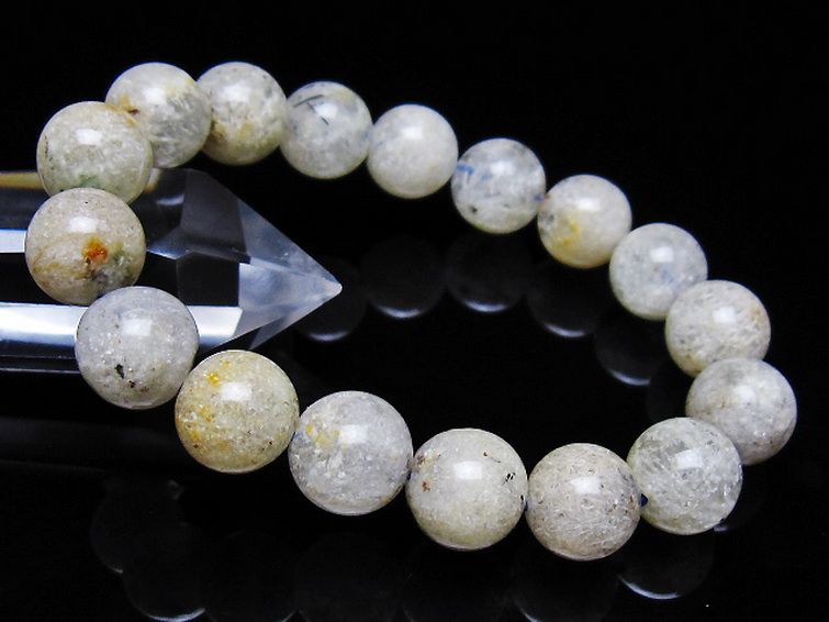 ホワイトガーデンファントムクォーツ ブレスレット 12mm [t239-3217] 1枚目