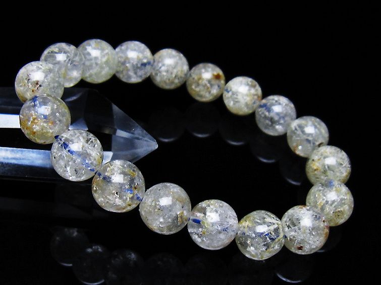 ホワイトガーデンファントムクォーツ ブレスレット 11mm [t239-3328] 1枚目