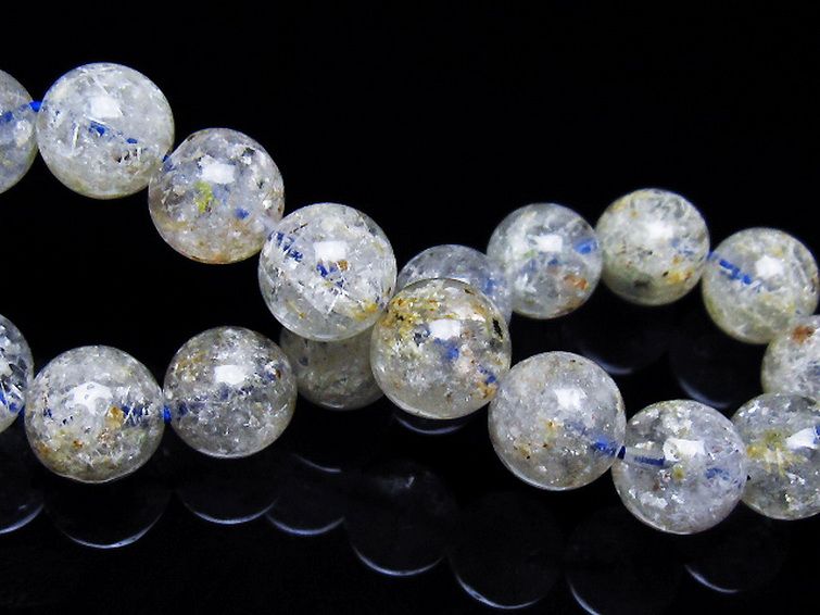 ホワイトガーデンファントムクォーツ ブレスレット 11mm [t239-3328] 2枚目