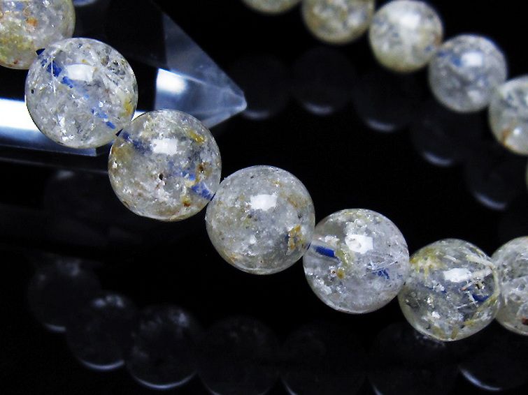 ホワイトガーデンファントムクォーツ ブレスレット 11mm [t239-3328] 3枚目