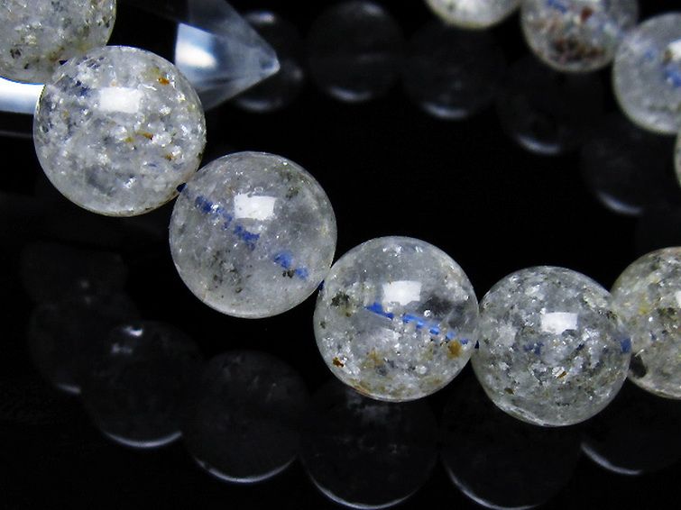 ホワイトガーデンファントムクォーツ ブレスレット 14mm [t239-3332] 3枚目