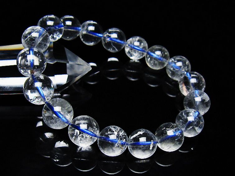 ホワイトガーデンファントムクォーツ ブレスレット 12mm [t239-3336] 1枚目