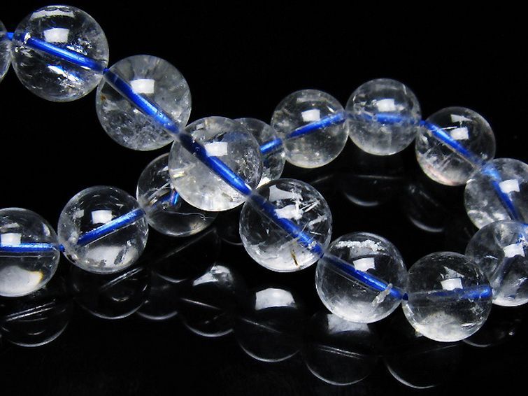 ホワイトガーデンファントムクォーツ ブレスレット 12mm [t239-3336] 2枚目