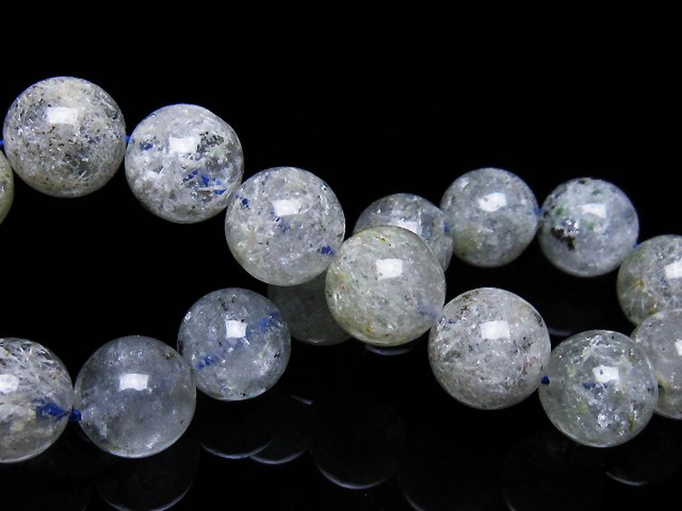 ホワイトガーデンファントムクォーツ ブレスレット 12mm [T239-3355] 2枚目