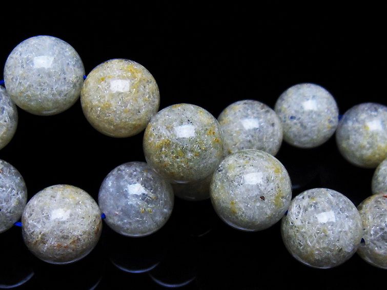 ホワイトガーデンファントムクォーツ ブレスレット 14mm [T239-3363] 2枚目