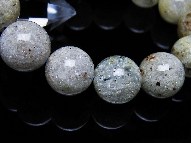 ホワイトガーデンファントムクォーツ ブレスレット 15mm [t239-3379] 3枚目