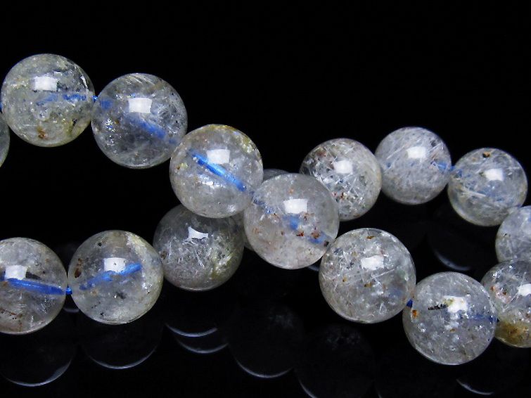 ホワイトガーデンファントムクォーツ ブレスレット 12mm [t239-3408] 2枚目