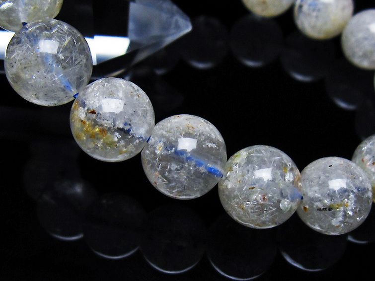 ホワイトガーデンファントムクォーツ ブレスレット 12mm [t239-3408] 3枚目