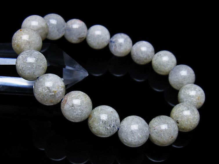 ホワイトガーデンファントムクォーツ ブレスレット 12mm [t239-3420] 1枚目